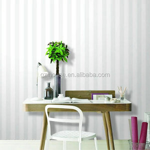 90176 <span class=keywords><strong>ihouse</strong></span> Venta caliente moderno blanco y negro raya diseños de papel pintado - Product Image 2