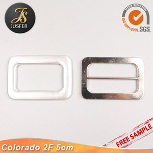 Fornitura di Fibbie per Cinture, Fibbia Quadrata in Alluminio da 2 Pollici per Cinture e Abbigliamento, Modello Colorado 2F - Product Image 4