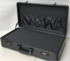 Individuelles schwarzes <span class=keywords><strong>ABS</strong></span>-Oberflächen-Aluminiumrahmen-Passwort-Werkzeugetui, Hochleistungs-Instrumentetui, Kameraetui - Product Image 1