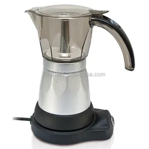 4 bardak espresso kahve makinesi elektrikli kupası isıtıcı egaggia kahve makinesi