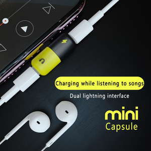 <span class=keywords><strong>Cargador</strong></span> rápido + divisor de auriculares, adaptador Dual en forma de pastilla de <span class=keywords><strong>8</strong></span> pines para <span class=keywords><strong>iPhone</strong></span> 7 / 7 <span class=keywords><strong>Plus</strong></span> /<span class=keywords><strong>8</strong></span> /<span class=keywords><strong>8</strong></span> <span class=keywords><strong>Plus</strong></span> /X / iPad - Product Image 6
