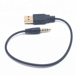 USB 2.0 公转 3.5毫米 AUX 音频插头男 OTG 适配器汽车 Aux USB 电缆