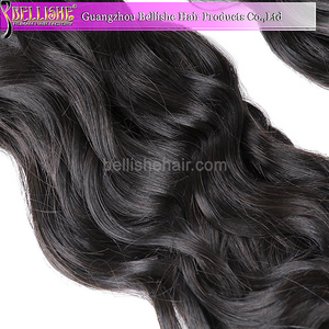 Brésiliens onduleux naturel ondulé courts coiffures pour cheveux ondulés 10-30 <span class=keywords><strong>pouce</strong></span> en stock noir couleur - Product Image 5