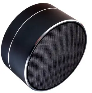 3w Speakers Promotion Gift Speaker With Mic Mini 3W Round Led Wireless Speaker