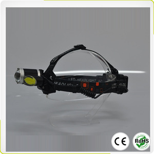 10W LED + 2 COB LED Rechargeable Puissant COB Éclairage Phare - Product Image 2