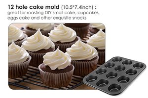 Carbon Steel Bakeware <strong>Baking</strong> Pan <strong>Set</strong> 5-Piece Non-stick PEFT Coated <strong>Baking</strong> <strong>Tray</strong> <strong>Set</strong> Black Eco-Friendly - Product Image 3