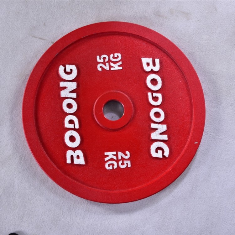 BODONG 25kg ウエイトプレート Bodong Cheap Gym Fitness Weight Lifting Disc Plate Sale