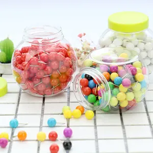 Fashion Decorative Candy Colors Thumbtack Push Pin for Message Board Pushpin