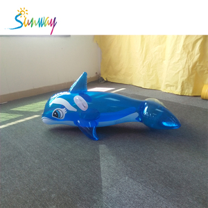 Đi Xe Trên Màu Xanh Inflatable Cá Voi <span class=keywords><strong>Float</strong></span> Tùy Chỉnh Hồ Bơi Nổi Cho Trẻ Em Bé - Product Image 4