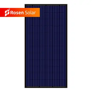 廉价多晶黑色太阳能电池板350W太阳能组件价格在斯里兰卡