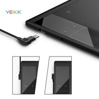VEIKK-tableta de dibujo a color, 10 pulgadas, 8192 niveles de sensibilidad a la presión