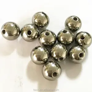 Drilled stainless steel balls with blind / through M2.5 M3 M4 M6 M8 threaded hole