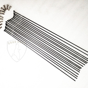 Soarrocs कार्बन साइकिल प्रवक्ता सीधे पुल या जम्मू-मोड़ सड़क बाइक प्रवक्ता स्तंभ 1423 एयरो प्रवक्ता - Product Image 1