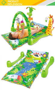Poupée girafe <span class=keywords><strong>pour</strong></span> bébé, activités fitness, jouets <span class=keywords><strong>pour</strong></span> tout-petits, <span class=keywords><strong>tapis</strong></span> de sieste avec clavier musical, 2018 - Product Image 4