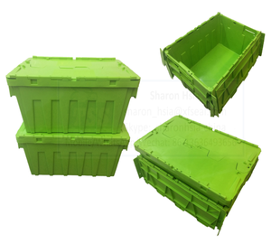 cajas de seguridad plasticas Plastic Storage Container Pharmacy Safety Box 600X400X355mm Model no. TBX6040(355)