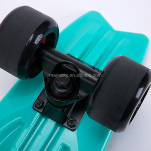 Color azul ruedas land cruiser barato dedo patineta skate bordo pescado - Product Image 5