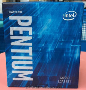 Intel Pentium Processor G4560 CPU Boxed with radiator LGA 1151-land FC-LGA 14 nanometers Dual-Core CPU