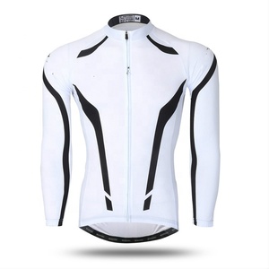 Personalizzato il tuo Logo abbigliamento da bici Jersey da ciclismo T-shritits a manica lunga abbigliamento da bicicletta con pettorina lunga da ciclismo - Product Image 5