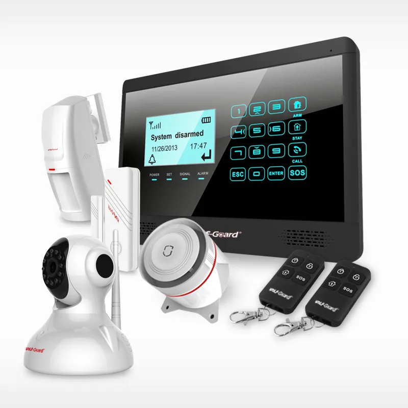4G Gsm Gprs Smart Home Alarmsysteem Security Intruder System Werken Met Ip Camera