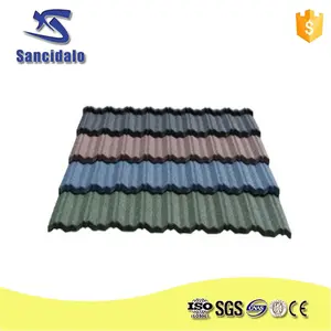 Roman roof tile/stone coated eagle roof tile/heat proof galvalume roof tile