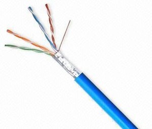 Oem kho CAT5E <span class=keywords><strong>FTP</strong></span> cáp tốc độ nhanh đồng trần tinh khiết Ethernet LAN cáp cho Mạng Truyền Thông - Product Image 2