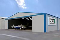 Kit d'avion modulaire industriel pré-assemblé, montage facile en acier, pour petit avion, suspension de Kit