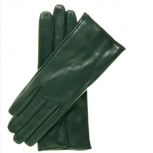 ZF7556 Fashion nappa ladies leather green gloves