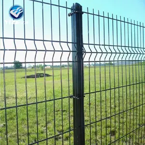 Çin fabrikadan doğrudan satın Anping fabrika ucuz toz kaplı bahçe katlanır çit