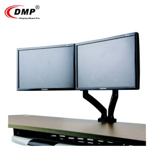 เครื่องกำเนิดพื้นที่13 " - 27" ทีวีขนาดคอมพิวเตอร์โต๊ะคู่ติดตั้งแขนจอภาพสนับสนุน - Product Image 2