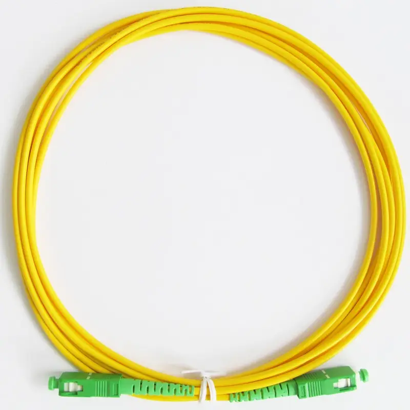 Estrema Velocità di Trasmissione SC APC SM patch cord in fibra ottica