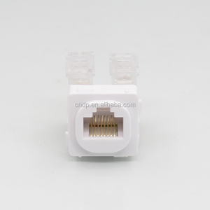 Úc mô hình 90 độ clipsal RJ45 CAT5e/Cat6 không được che chở loại RJ45 Keystone jack - Product Image 2