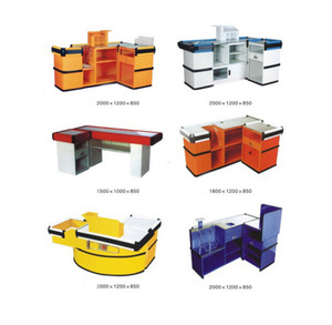 Moderno respetuoso con el medio ambiente para el mostrador <span class=keywords><strong>de</strong></span> caja <span class=keywords><strong>de</strong></span> supermercado independiente Tamaño personalizable Color para las tiendas <span class=keywords><strong>de</strong></span> <span class=keywords><strong>hoy</strong></span> - Product Image 4