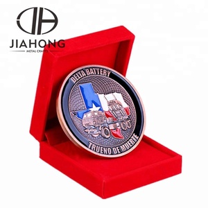 Cobre antiguo ee.uu. marines <span class=keywords><strong>esmalte</strong></span> suave 3D moneda logotipo - Product Image 5