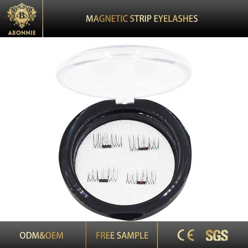 5% Magnétique Réduits Cils 3d Synthétique Faux Cils Avec Un Emballage Personnalisé