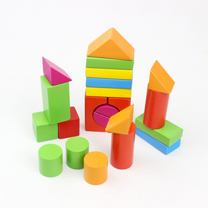 Jouets éducatifs, <span class=keywords><strong>puzzle</strong></span> en bois <span class=keywords><strong>3D</strong></span>, écologiques, blocs géants pour enfants de 5 à 7 ans, thème animaux et nature, 20 pièces, couleur personnalisée - Product Image 2