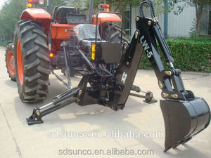 Rétrocaveuse remorquable (Rétrocaveuse à déplacement latéral), Excavatrice pour <span class=keywords><strong>tracteur</strong></span>, Rétrocaveuse montée à l'arrière du <span class=keywords><strong>tracteur</strong></span>/Rétrocaveuse à déplacement latéral - Product Image 2