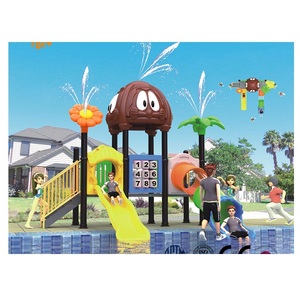 Trẻ Em Funnny Mùa Hè Chơi Đất Nhựa Hồ Bơi Trượt Nước Ngoài Trời Công Viên Trượt Trẻ Em Sân Chơi Ngoài Trời Thiết Bị - Product Image 2