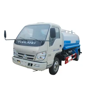 Foton mini 3000 liter kleine wasser bowser