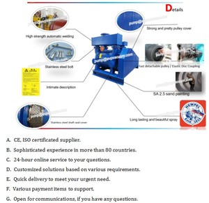 Bomba de Vacío de Anillo Líquido Accionada por <span class=keywords><strong>Correa</strong></span> 2BE3-67, Compresor de Anillo Líquido - Product Image 5