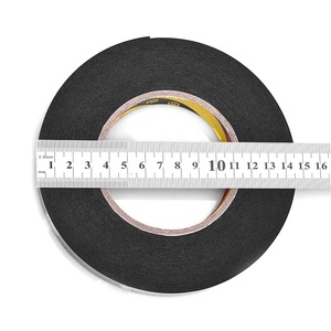 Nhựa màu đen phim màu xanh lá cây PE Bọt không thấm nước băng dính làm cho máy hai mặt sử dụng cho văn phòng túi niêm phong 30 mét chiều rộng - Product Image 3