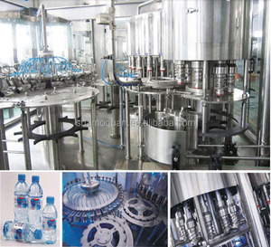 Fábrica de calidad superior monobloque pequeña escala de agua pura embotellado y sellado de la máquina - Product Image 2