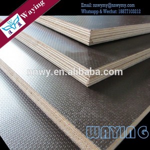18 mm núcleo de álamo y <span class=keywords><strong>madera</strong></span> dura núcleo fenólico recubiertos con película marino tableros para Phlippine mercado - Product Image 4