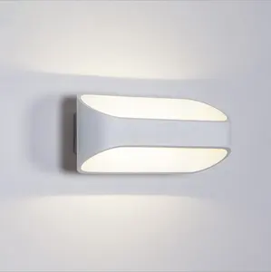 Iluminação interna para parede, luz de parede para cima, luzes para baixo, arandela em estoque, vogue, rgb, venda quente, simples, moderna, colorida