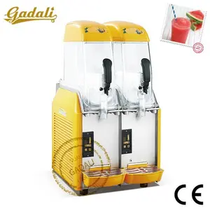 Vente chaude 2 * 12L slush machine pour vente, machine à neige fondue pas cher, machine à neige fondue commercial
