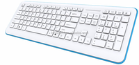 Kaca sentuh keyboard untuk keyboard chocolate keycup dengan 2.4g driver mouse optik nirkabel