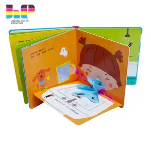 Beliebte Mädchen Kinder Exquisite Kinder Buch mit perfekten Binding Cardboard Book Printing