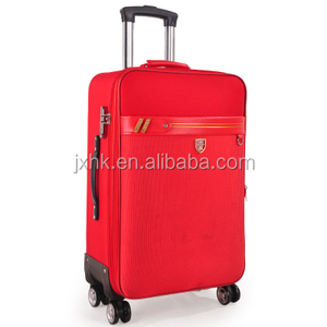 Không thấm nước Trọng lượng nhẹ Oxford vải hành lý sắt nhôm xe đẩy túi đôi 4 bánh xe hành lý đặt Caster Spinner Vali - Product Image 2