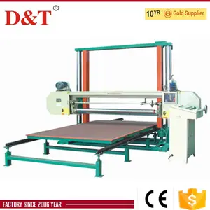 Automatic Foam Sponge Horizontal Slicing Cutter Machine For Sheet Cutting