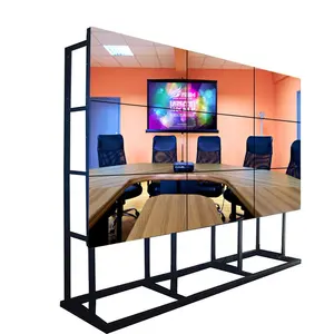 Indoor Large 65 Inch 4K High Brightness 700Nits Touch Screen Sharp Multi Screen Advertisement Video Wall Waterproof