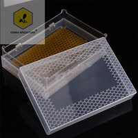 Imkerei-Werkzeuge Bienen rahmen Kunststoff kamm Honig box Kamm Honig kassette